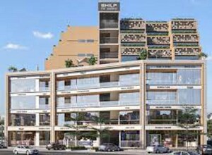  Office Space – Exterior View View at Thaltej - for Rent