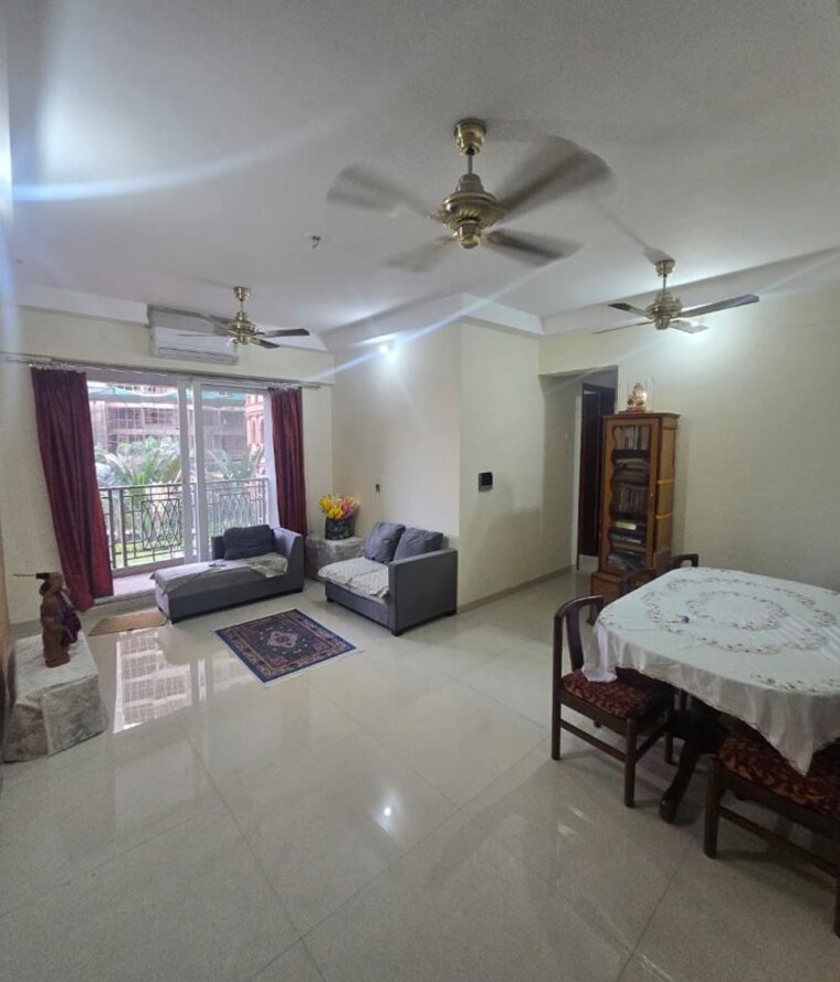 Living Room, paradise-sai-world-empire 3 Bedroom 1660 Sq.Ft. Apartment In Kharghar Navi Mumbai 10589488