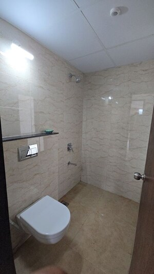 Bathroom in 2 BHK Apartment at Shapoorji Pallonji Joyville Hinjewadi, Hinjewadi – for Rent