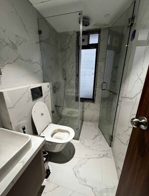 Bathroom in 2 BHK Apartment at Dipti Flora Khar West, Khar West – for Rent