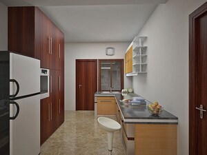 Kitchen in 1 BHK Apartment at Sector 25 Kamothe – for Sale