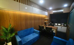 Living Room in  Office Space at Shivalik Satyamev, Bopal – for Rent