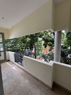 Balcony in 3 BHK Apartment at Richmond Towers, Richmond Town – for Rent