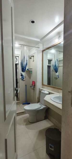 Bathroom in 3 BHK Apartment at Hiranandani Gardens Eldora, Powai – for Rent