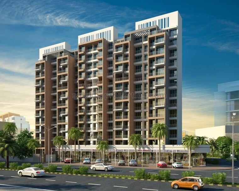 Exterior View, kharghar 2 Bedroom 1260 Sq.Ft. Apartment In Kharghar Navi Mumbai 10589554