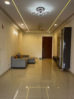 Living Room in 3 BHK Apartment at Prestige Tranquil, Kokapet – for Rent