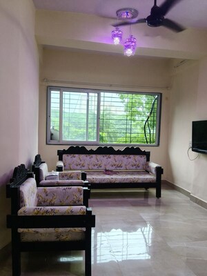 Living Room in 1 BHK Apartment at Damodar Park Apartment, Ghatkopar West – for Rent