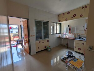 Living Room in 2 BHK Apartment at Vasalya Vihar, Aundh – for Rent