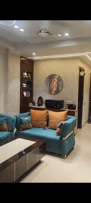Living Room in 4 BHK Builder Floor at Mahavir Enclave 1 – for Sale