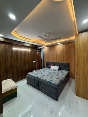 Bedroom in 2 BHK Builder Floor at Chattarpur – for Rent