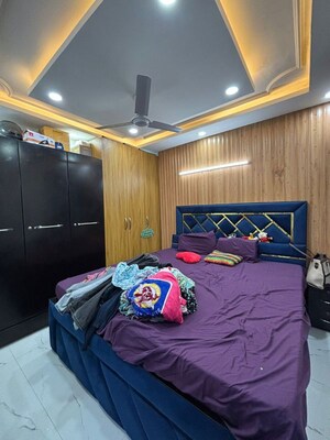 Bedroom in 2 BHK Builder Floor at Chattarpur – for Rent