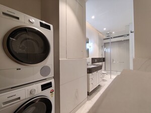 Kitchen in Studio Apartment at Bhartiya Leela Residences, Thanisandra Main Road – for Rent