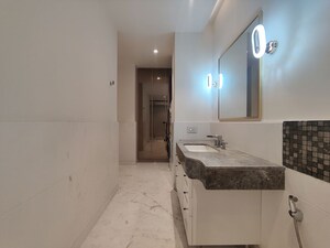 Bathroom in Studio Apartment at Bhartiya Leela Residences, Thanisandra Main Road – for Rent