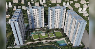 2 BHK + Study Room 840 Sq.Ft. Apartment in Kumar Parc Residences