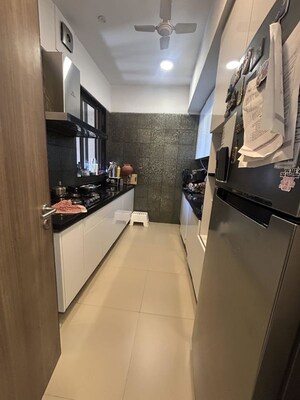 Kitchen in 4 BHK Apartment at Lodha The World Towers World One Tier 2, Worli – for Rent