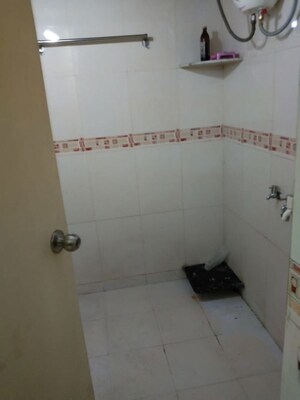 Bathroom in 1 BHK Apartment at Naadbramha Society, Warje – for Rent