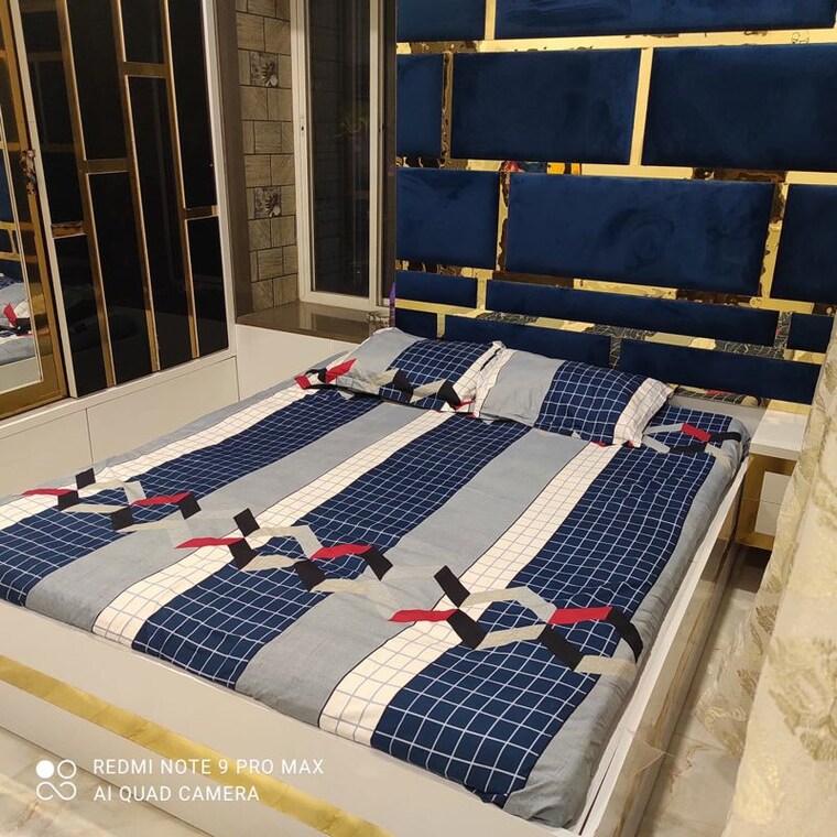 Bedroom, satkar-citta-giardino 3.5 Bedroom 1750 Sq.Ft. Apartment In Aundh Pune 10589701