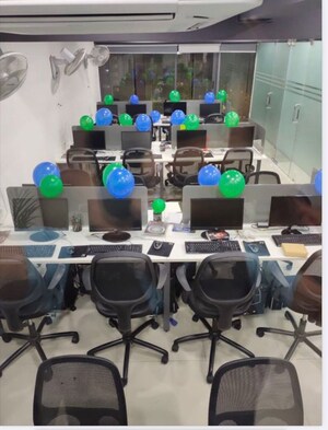 Team Area in  Office Space at Krish Santorini Square, Jodhpur – for Rent