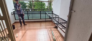 Balcony in 2 BHK Apartment at Harsh Paradise, Aundh – for Sale