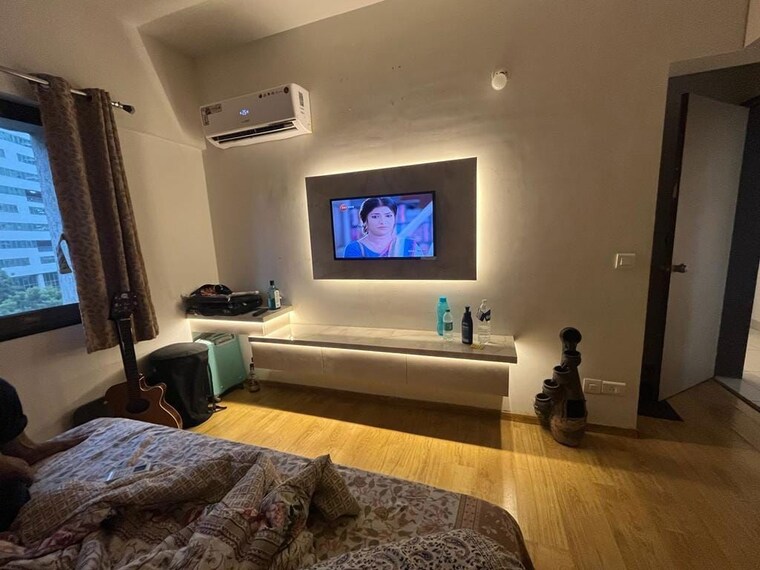 Living Room, kumar-selena-b 4 Bedroom 2400 Sq.Ft. Apartment In Baner Pune 10589683