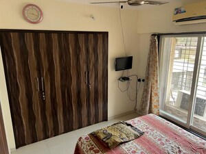 Bedroom in 1 BHK Apartment at Cosmos Orchid, Ghodbunder Road – for Rent