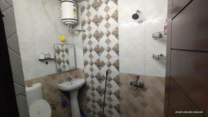 Bathroom in 2 BHK Builder Floor at Aman Vihar – for Rent