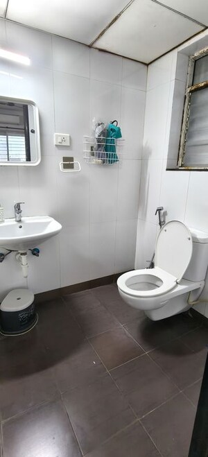 Bathroom in 3 BHK Apartment at Bhandari 43 Privet Drive, Balewadi – for Rent