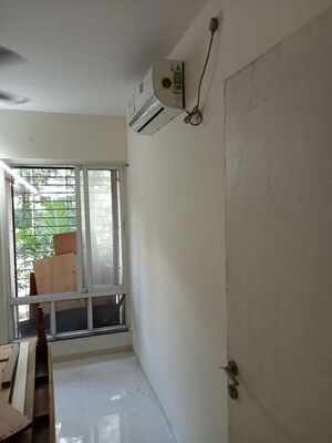 Bathroom in 3 BHK Apartment at Puranik Hometown, Ghodbunder Road – for Rent