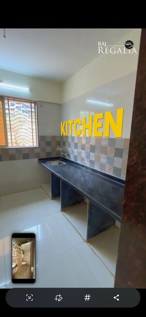 Kitchen in 1 BHK Apartment at Raj Regalia, Ambernath East – for Sale