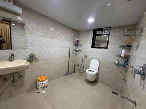 Bathroom in 6 BHK Independent House at Cosmos Hawaiian Village, Ghodbunder Road – for Rent