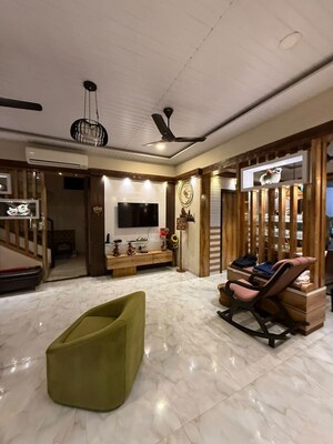 Parking in 6 BHK Independent House at Cosmos Hawaiian Village, Ghodbunder Road – for Rent