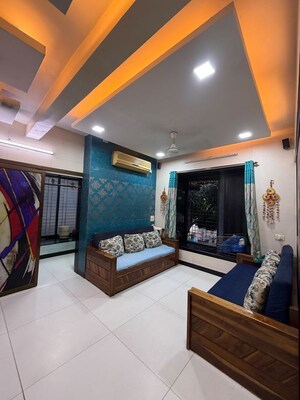 Living Room in 2 BHK Apartment at Dosti Acres Aster, Wadala East – for Rent