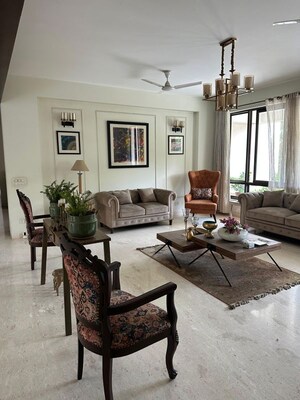 Living Room in 4 BHK Apartment at SS Hibiscus, Sector 50 – for Rent