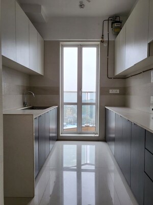 Kitchen in 2 BHK Apartment at Crystal Garden Estate CHS, Manpada – for Rent