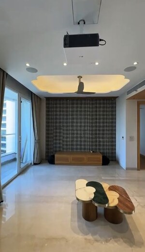 Bedroom in 4 BHK Apartment at Krrish Provence Estate, Gurgaon Faridabad Road – for Rent