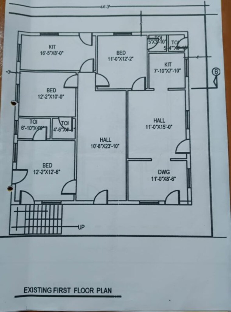 Floor Plan, lb nagar 6 Bedroom 4500 Sq.Ft. Independent House In Lb Nagar Hyderabad 10589859