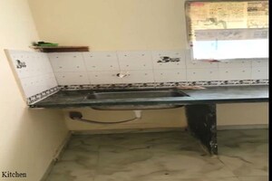 Kitchen in 1 RK Independent House at Thite Nagar – for Rent