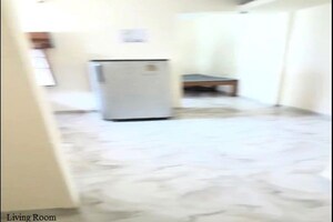 Living Room in 1 RK Independent House at Thite Nagar – for Rent