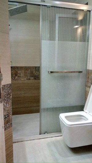 Bathroom in 1 BHK Apartment at Hiranandani Gardens, Powai – for Rent