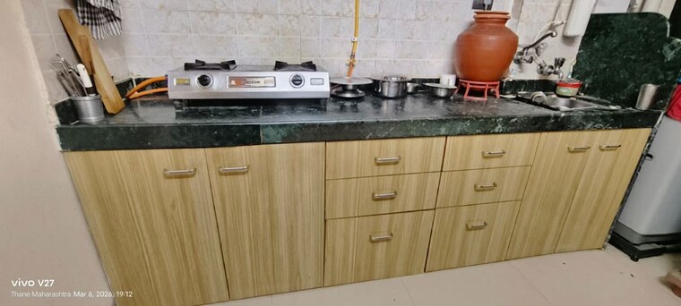 Kitchen, metropolis-rivera 2 Bedroom 650 Sq.Ft. Apartment In Kasarvadavali Thane 10589913
