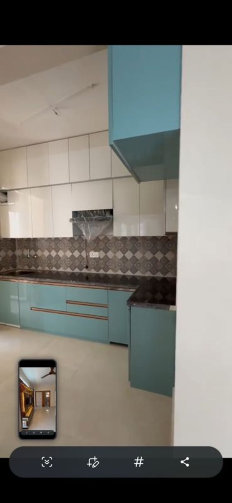 Kitchen, signature-global-the-millennia 2 Bedroom 696 Sq.Ft. Apartment In Sector 37d Gurgaon 10589939