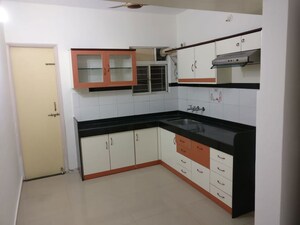 Kitchen in 2 BHK Apartment at Mokate Tower, Bhusari Colony – for Rent