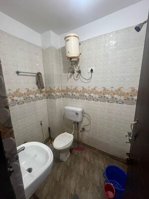 Bathroom in 1 RK Builder Floor at Saket – for Rent