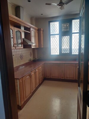 Kitchen in 4 BHK Builder Floor at Green Park – for Rent