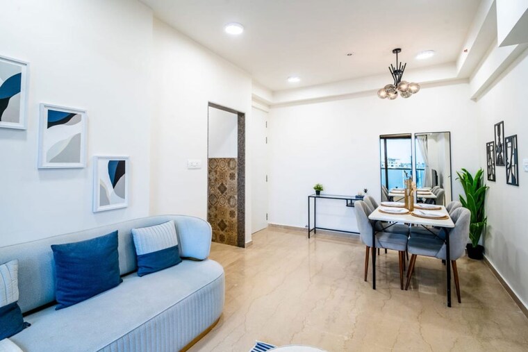 Living Room, l-t-emerald-isle 2 Bedroom 1560 Sq.Ft. Apartment In Powai Mumbai 10590000