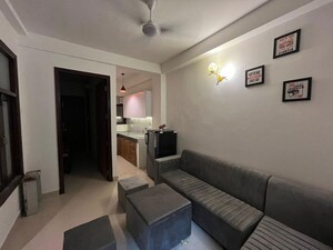Living Room in 1 BHK Builder Floor at Saket – for Rent