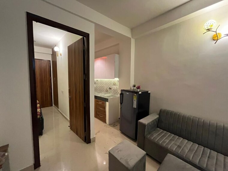 Living Room, saket 1 Bedroom 580 Sq.Ft. Builder Floor In Saket Delhi 10590014