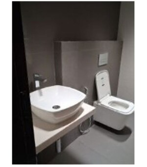 Bathroom in  Office Space at Lower Parel – for Rent