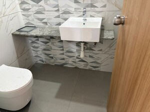 Bathroom in 2 BHK Apartment at Nivasa Enchante, Lohgaon – for Rent