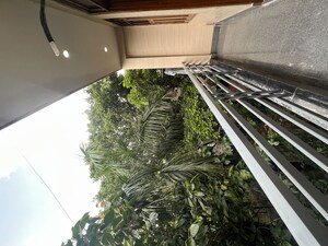 Balcony in 3 BHK Builder Floor at Dwarka Mor – for Rent